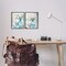 Stupell Industries Sea Glass Coral Beach Bouquet 2 pc Framed Giclee Wall Art Set Design by Kim Allen
